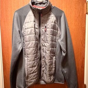Orvis Men's Charcoal and Gray Puffer Jacket